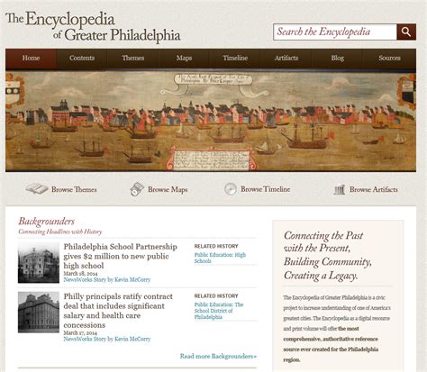 encyclopedia of greater philadelphia|philadelphia encyclopedia of history.